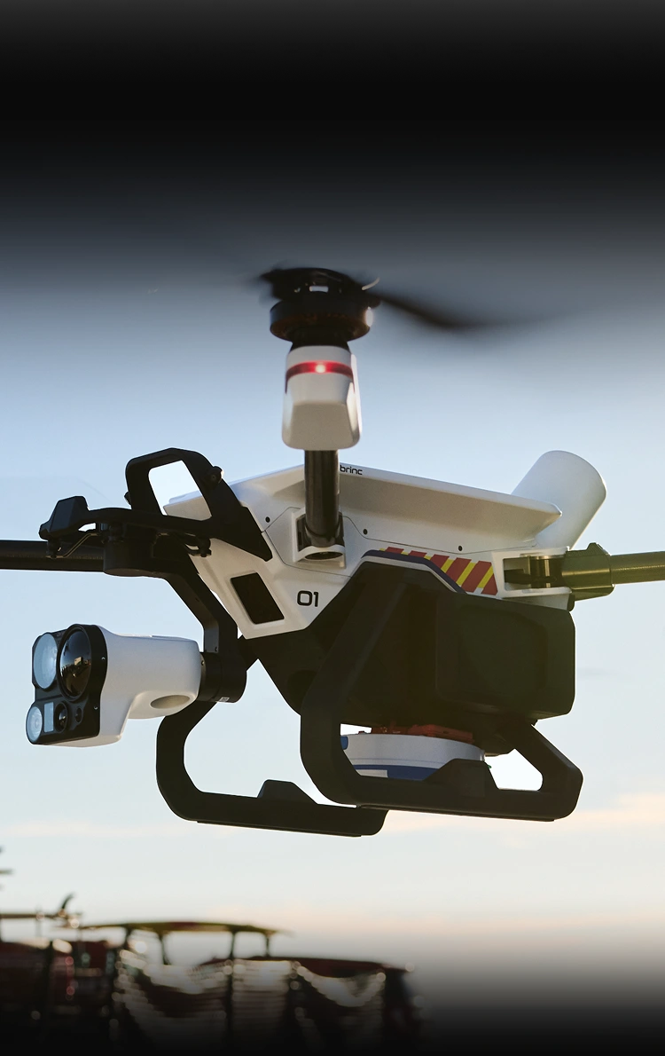 Drone with mounted payload