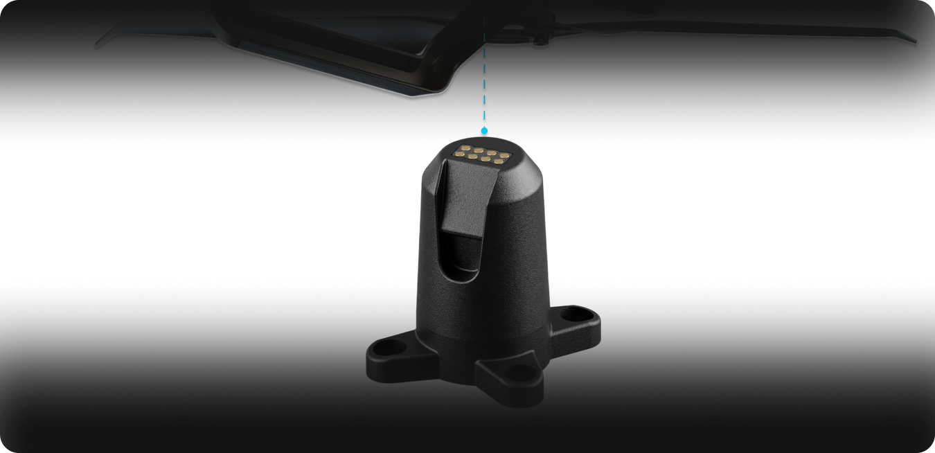 SkyCradle payload docking mechanism