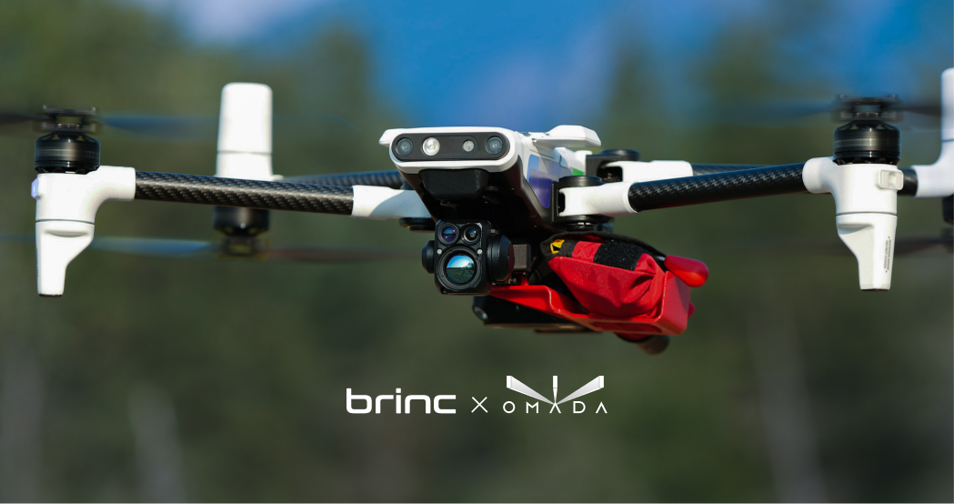 BRINC and Omada Partner to Save Lives with Drone Deployed Flotation Devices